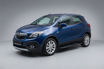 Opel Mokka 2012-2021 Progi Boczné Bosphorus Black (2 szt., Aluminium) zdjęcia 1