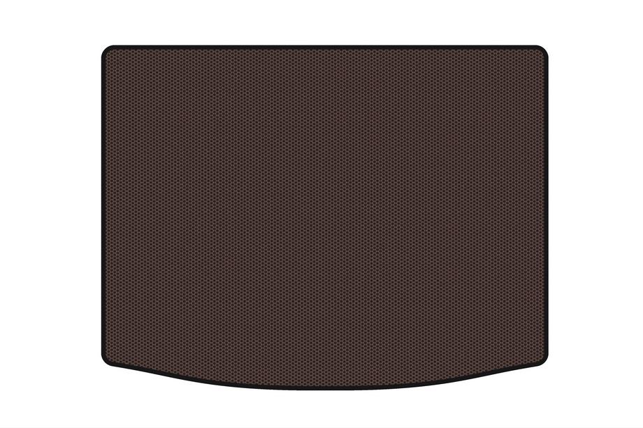 Seat Leon 2013-2020 Gumowa mata bagażnika Carsuit (HB, 5-drzwiowy, brązowy) Image