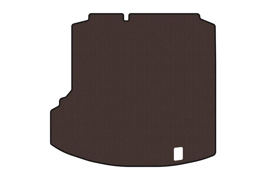 Volkswagen Jetta 2006-2011 Gumowa mata do bagażnika Carsuit (SD, brązowa) Image