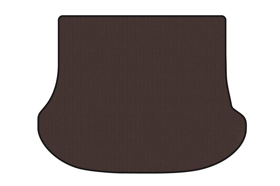 Volvo S40 2004-2012 Gumowa mata do bagażnika Carsuit (SD, brązowa) Image