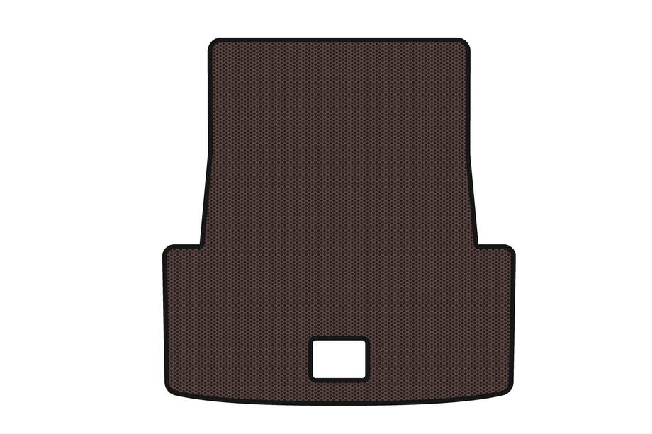 BMW 3 Series E90/E91 2005-2011 Gumowa mata do bagażnika Carsuit V-2 (Do E90, brązowa) Zdjęcia 1