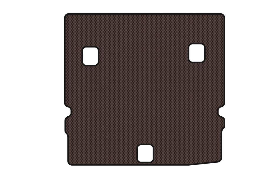 Chevrolet Orlando 2010-2018 Gumowa mata do bagażnika Carsuit V-2 (Brązowa) Image