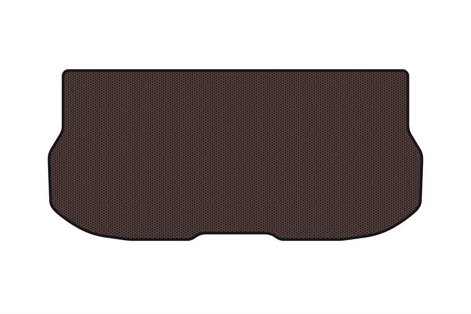 Nissan Quest 2011-2017 Gumowa mata bagażnika Carsuit (z 3. rzędem, 7-osobowy, brązowy) Image