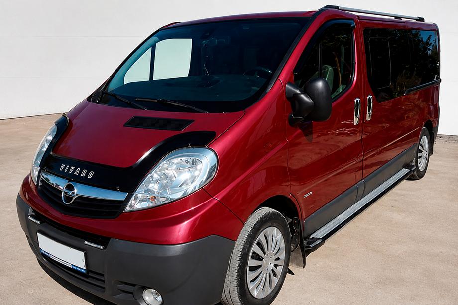 Renault Trafic 2001–2015 Progi Boczné Rainbow (2 szt., Aluminium) Image