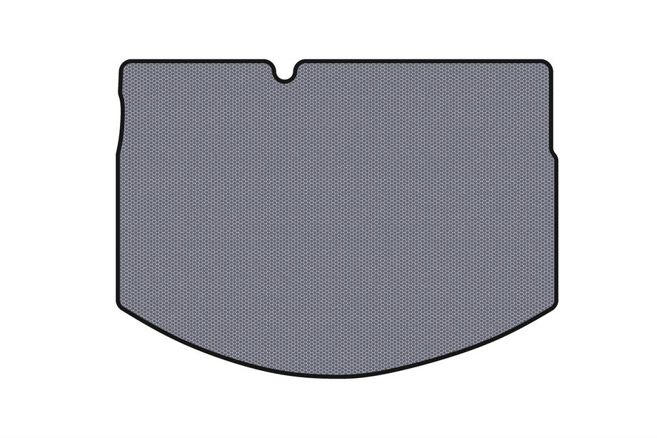 Citroen C-3 2009–2016 Gumowa mata do bagażnika Carsuit (HB, szary) Image