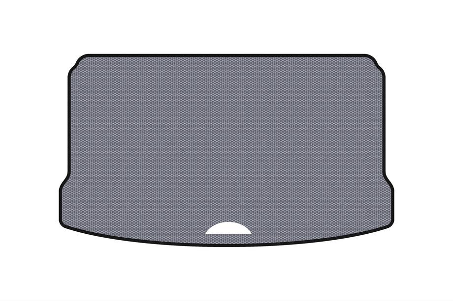 Mini Cooper F55/56/57 2014-2023 Gumowa mata do bagażnika Carsuit (do S F55, 5-drzwiowy, szary) Image