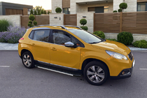 Peugeot 2008 2013-2019 Progi Boczné Duru (2 szt., Aluminium) zdjęcia 1