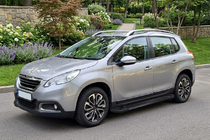 Peugeot 2008 2013-2019 Progi Boczne RedLine Black (2 szt., Aluminium) zdjęcia 1