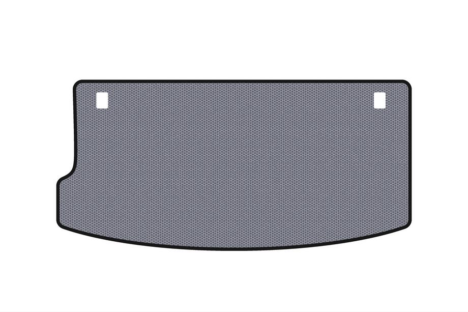 Hyundai I-10 2008-2013 Gumowa mata do bagażnika Carsuit (HB, szary) Image