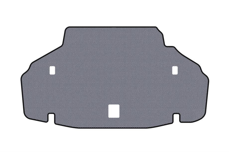 Lexus LS 2007-2017 Gumowa mata do bagażnika Carsuit (2007-2010, SD, Długa baza, szary) Image