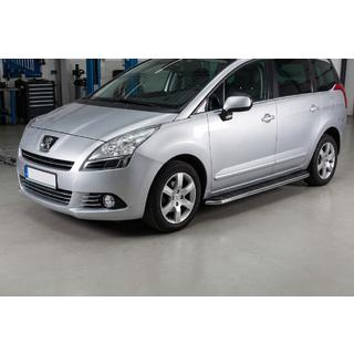 Progi Boczne Maydos V1 (2 szt., Aluminium i Stal Nierdzewna) Peugeot 5008 2009-2016 zdjęcia 1