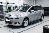 Peugeot 5008 2009-2016 Progi Boczné Bosphorus Black (2 szt., Aluminium) zdjęcia 1