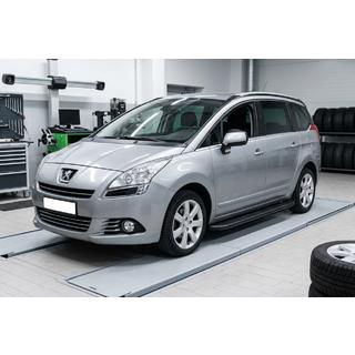 Progi Boczné Bosphorus Black (2 szt., Aluminium) Peugeot 5008 2009-2016 zdjęcia 1