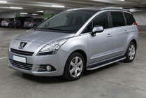 Peugeot 5008 2009-2016 Progi Boczne Tayga Grey (2 szt., Aluminium) zdjęcia 1