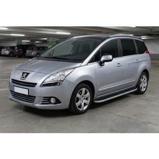 Progi Boczne Tayga Grey (2 szt., Aluminium) Peugeot 5008 2009-2016 zdjęcia 1