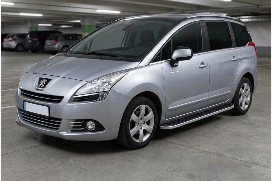 Peugeot 5008 2009-2016 Progi Boczne Tayga Grey (2 szt., Aluminium) Image