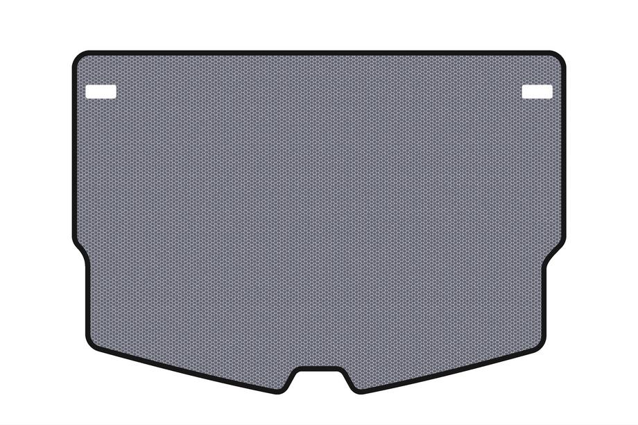 Nissan Note 2012-2020 Gumowa mata do bagażnika Carsuit (HB, szary) Image