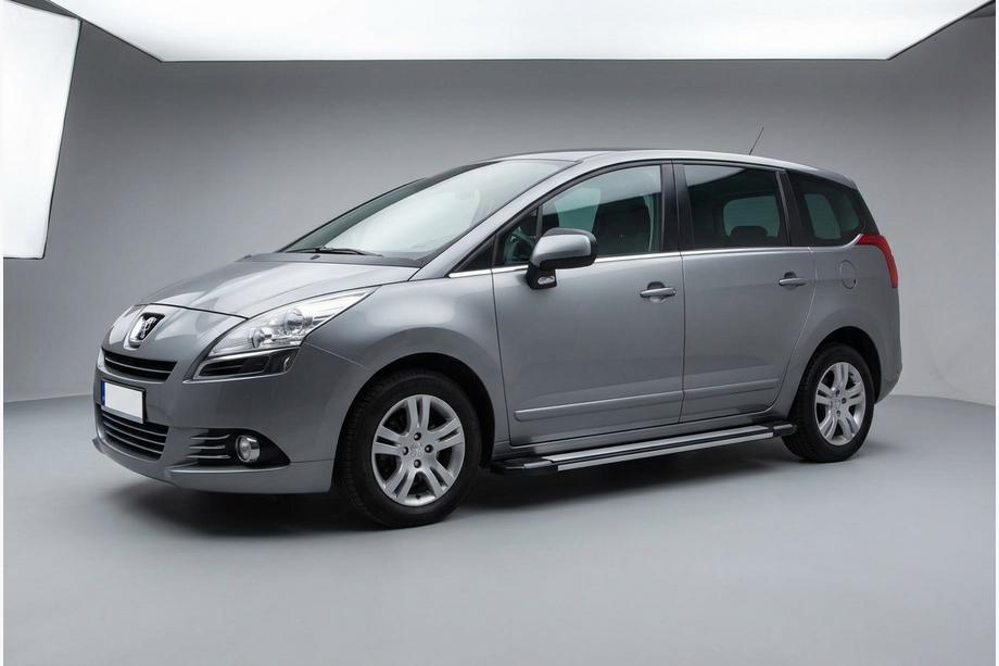 Peugeot 5008 2009-2016 Progi Boczné Rainbow (2 szt., Aluminium) Image