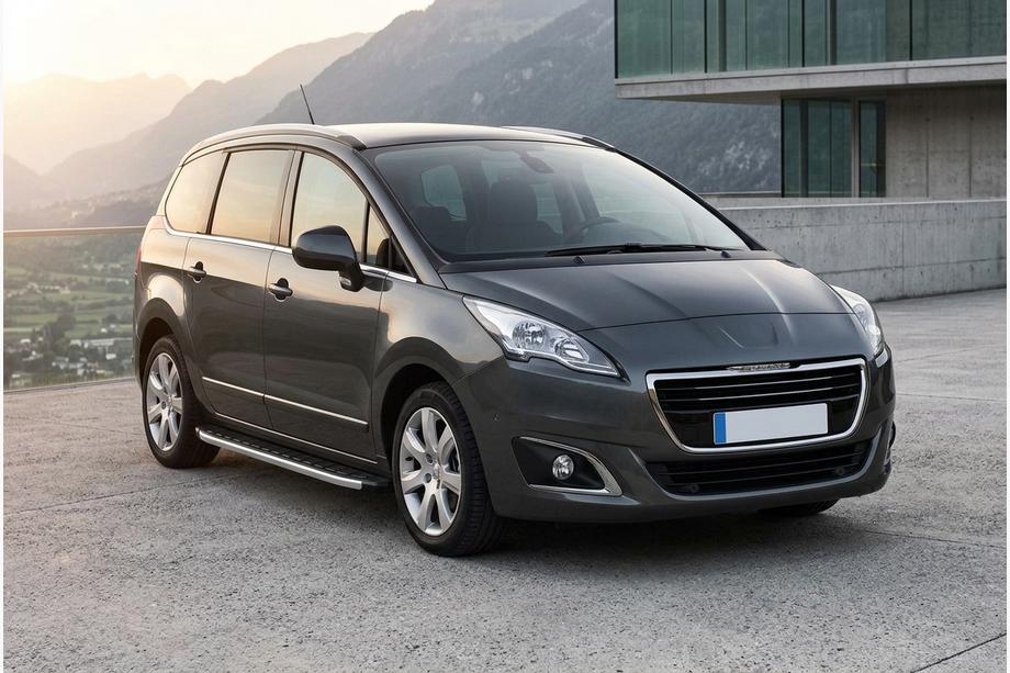 Peugeot 5008 2009-2016 Progi Boczné Fullmond (2 szt., Aluminium) Image