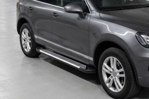 Porsche Cayenne 2003–2010 Progi Boczne Line (2 szt., Aluminium) zdjęcia 1