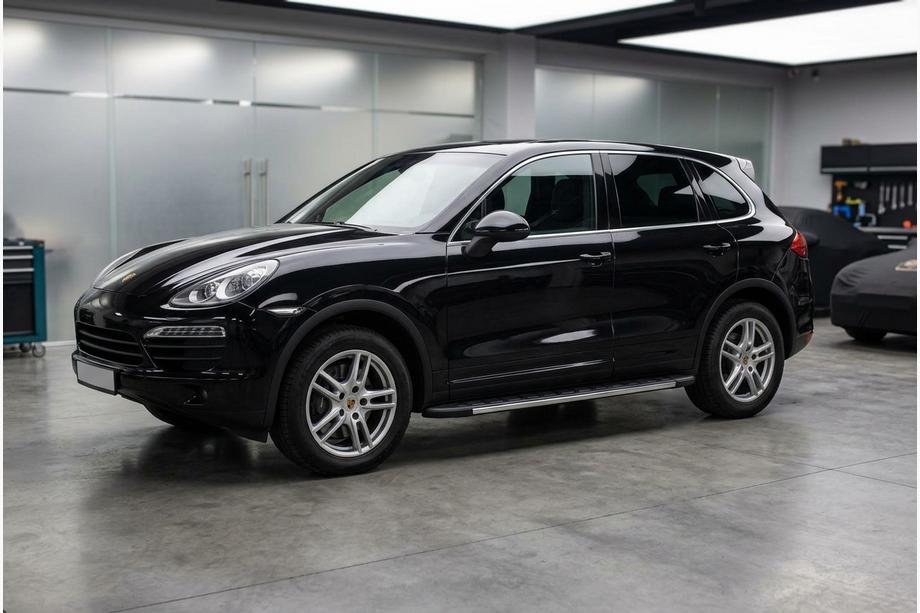 Porsche Cayenne 2010-2017 Progi Boczné Duru (2 szt., Aluminium) Image