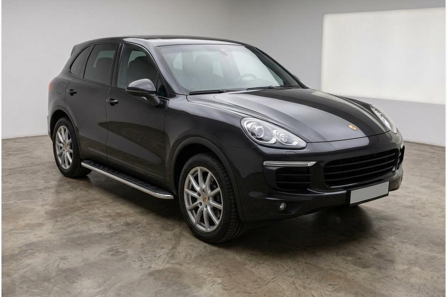 Porsche Cayenne 2010-2017 Progi Boczne Maydos V1 (2 szt., Aluminium i Stal Nierdzewna) Image