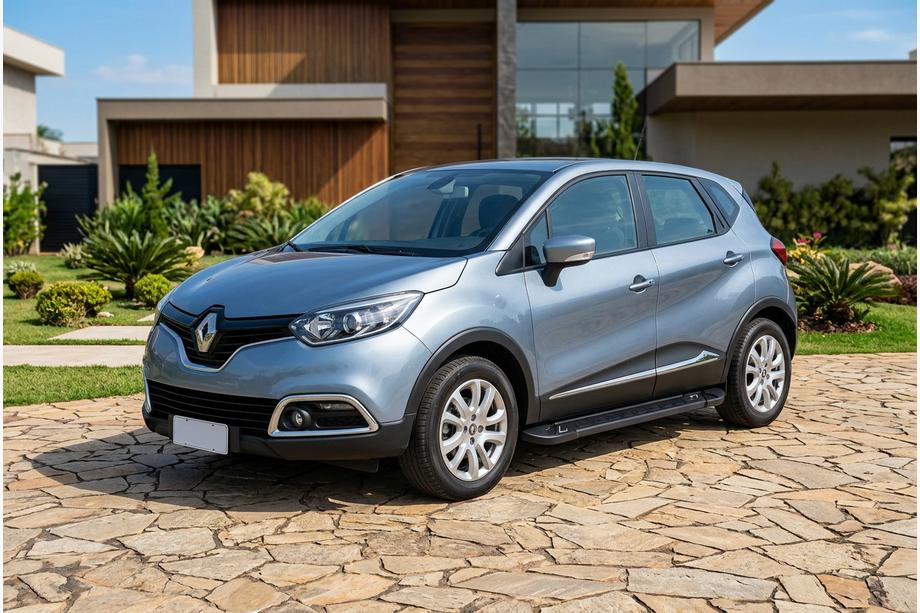 Renault Captur 2013-2019 Progi Boczne RedLine Black (2 szt., Aluminium) Image