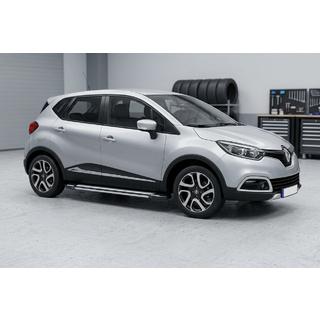 Progi Boczné Rainbow (2 szt., Aluminium) Renault Captur 2013-2019 zdjęcia 1