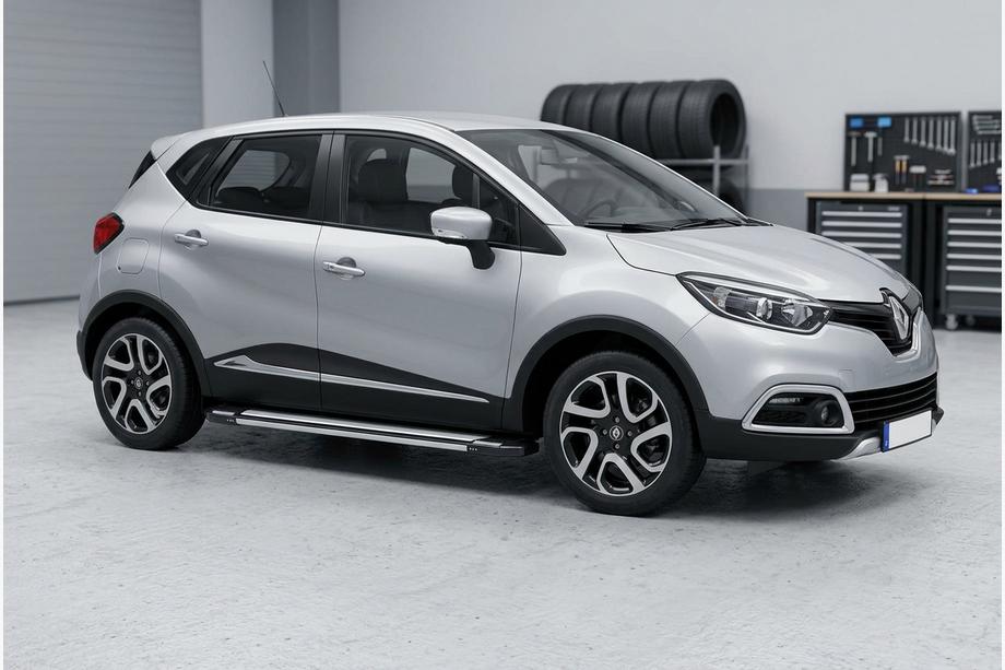 Renault Captur 2013-2019 Progi Boczné Rainbow (2 szt., Aluminium) Image