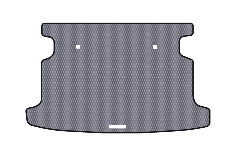 Toyota Corolla 2002-2007 Gumowa mata do bagażnika Carsuit (HB, szary) Image
