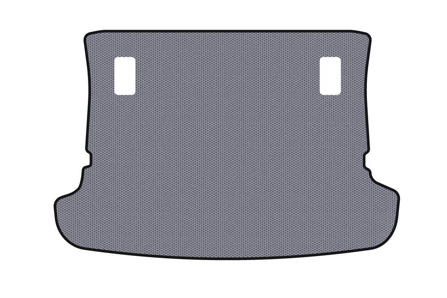 Toyota Corolla Verso 2004-2009 Gumowa mata do bagażnika Carsuit (7-osobowy, szary) Image