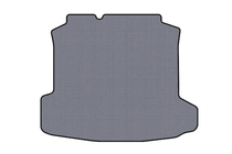 Volkswagen Polo 2010-2017 Gumowa mata bagażnika Carsuit (SD, szary) zdjęcia 1