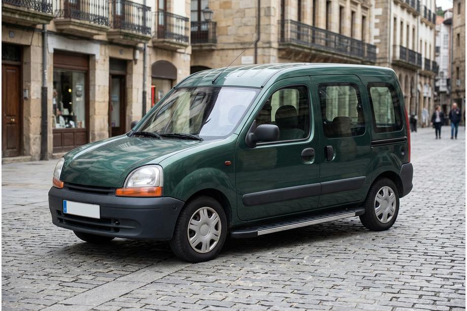 Renault Kangoo 1998-2008 Progi Boczné Duru (2 szt., Aluminium) Image