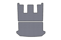 Citroen C-8 2002-2014 Gumowa mata do bagażnika Carsuit V1 (Szary) zdjęcia 1