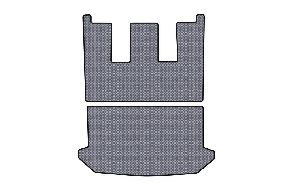 Citroen C-8 2002-2014 Gumowa mata do bagażnika Carsuit V1 (Szary) Image