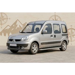 Progi Boczne Tayga Grey (2 szt., Aluminium) Renault Kangoo 1998-2008 zdjęcia 1