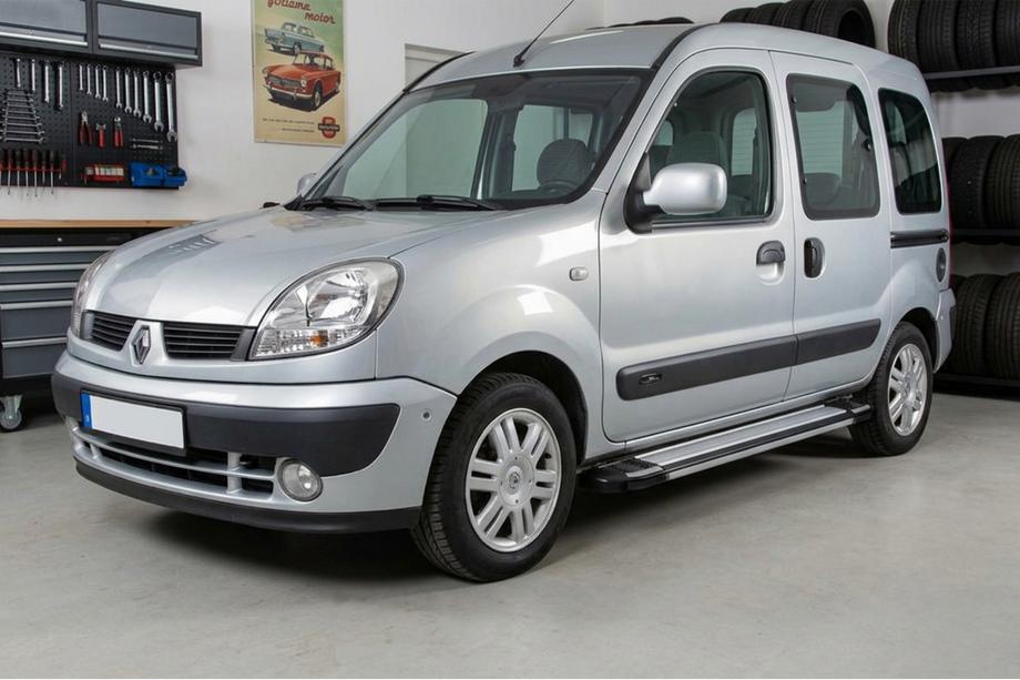 Renault Kangoo 1998-2008 Progi Boczné Rainbow (2 szt., Aluminium) Image