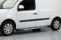 Renault Kangoo 2008–2020 Progi Boczné Sunrise (2 szt., Aluminium) Długa Baza zdjęcia 1