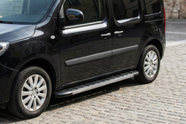 Renault Kangoo 2008–2020 Progi Boczné Duru (2 szt., Aluminium) zdjęcia 1