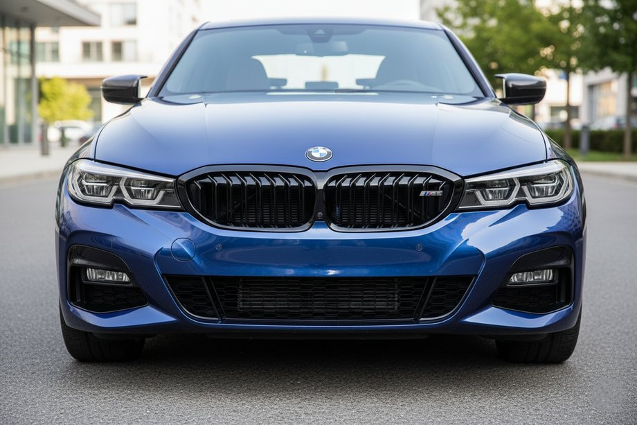BMW 3 Series G20/G21 2018- Atrapy M-Look V1 (2018-2022, Czarny Połysk) Image