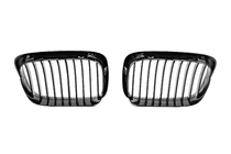 BMW 5 Series E39 1996-2003 Kratki nerek 1-Bar (2000-2003, czarny połysk) zdjęcia 5