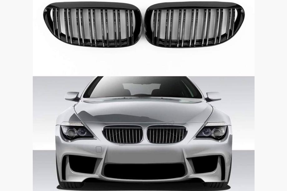 BMW 6 Series E63/E64 2003-2010 Nerki M-Look (Czarny Połysk) Image