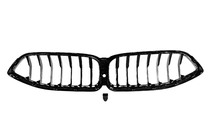 BMW 8 Series G14/G15/G16 2018- Atrapa 1-Bar (2018-2022, Czarny Połysk) zdjęcia 5
