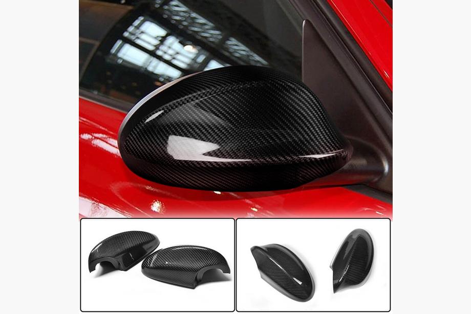 BMW 3 Series E90/E91 2005-2011 Nakładki Lusterek (do 2006-2010, Carbon) Image