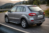 Renault Koleos 2008-2016 Progi Boczné Sunrise (2 szt., Aluminium) zdjęcia 1