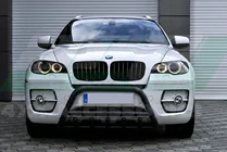 BMW X5 E70 2007-2013 Przedni Pałąk WT003 Czarny Stal Nierdzewna zdjęcia 2