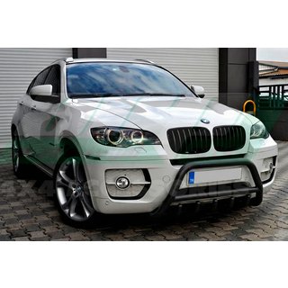 Przedni Pałąk WT003 Czarny Stal Nierdzewna BMW X5 E70 2007-2013 zdjęcia 1