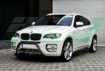 BMW X6 E71 2008–2014 Przedni Pałąk WT003 Czarny Stal Nierdzewna zdjęcia 2