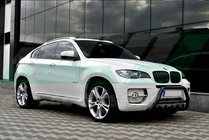 BMW X6 E71 2008–2014 Przedni Pałąk WT003 Czarny Stal Nierdzewna zdjęcia 3
