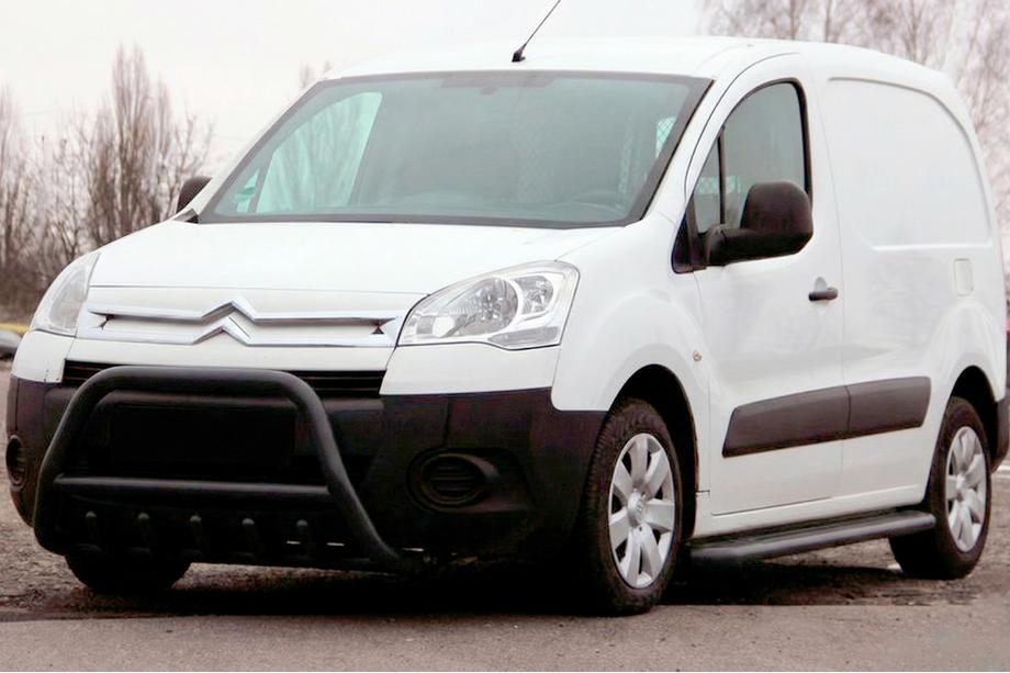Citroen Berlingo 2008-2018 Przedni Pałąk WT003 Czarny Stal Nierdzewna Image